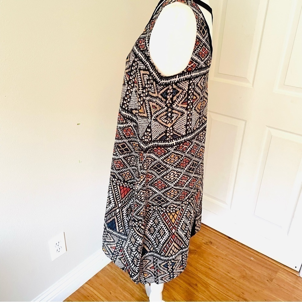 BCBGMAXAZRIA Tian Handkerchief-Hem A-Line Dress โ Multi Color โ Size XS - Picture 9 of 11